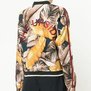 Upside Floral bpmber jacket